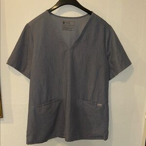 Figs Technical Plus Size XXL Scrub Top